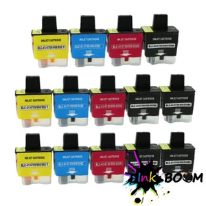 Cartucho de 14 tintas se adapta a Brother LC41 DCP-120C MFC-420CN MFC-5440CN MFC-640CW - Imagen 1 de 1