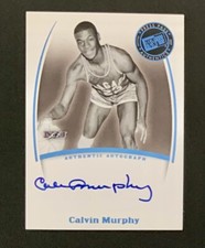 2007 Press Pass Authentics Legends Saturday Signatures Calvin Murphy Auto Card