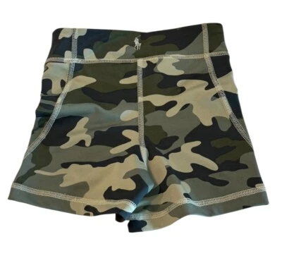 Polo Ralph Lauren Child's Pull On Camo Shorts Green Military Army Size 6 NWOT - Image 1 of 4