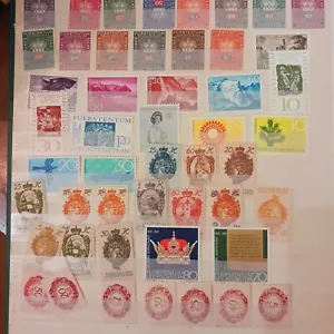 All MNH Liechtenstein Stamp Lot - Picture 1 of 6
