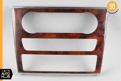 06-12 Mercedes W164 ML63 AMG ML550 Center Console Control Trim Bezel Wood OEM - Image 1 of 4