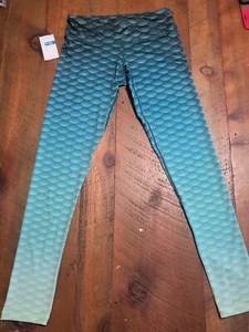 Fin Fun Mermaid Leggings - Pacific Pearl - Size Adult XS NWT - Picture 1 of 10
