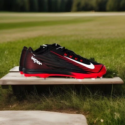 size 12 - Nike Lunar Vapor Pro Metal Baseball Men's Cleats Low Cut NEW - Imagem 1 de 4