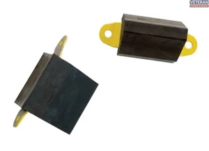 Par de parachoques de riel de marco (2 1/2" triangulares) 70-72 cuerpo eléctrico; cuerpo B 71-72 - Imagen 1 de 1