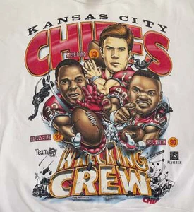 Remake Kansas City Chiefs Shirt Xplosion Football Caricature T shirt HN2498 - Picture 1 of 2