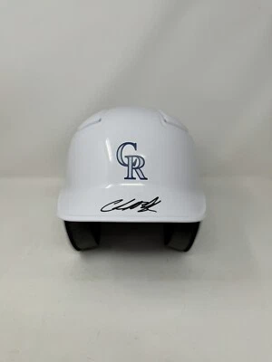 CHARLIE BLACKMON SIGNED AUTOTOGRAPH FULL SIZE HELMET COLORADO ROCKIES PSA COA - Image 1 of 4