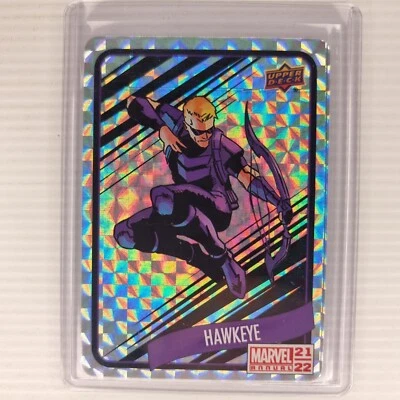 2021-22 Upper Deck Marvel Annual, Hawkeye #B5, Backscatter Insert - Image 1 of 2