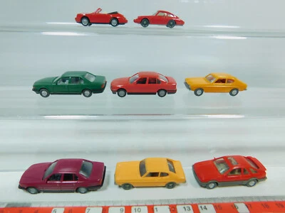 8X H0 1:87 PKW Ford Sierra+Capri, BMW, PORSCHE 911+CARRERA SG. #AV181-0,5 - Immagine 1 di 4