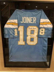 Charlie Joiner HOF ‘96 Autographed Signed Jersey San Diego Chargers JSA Cert - Picture 1 of 6