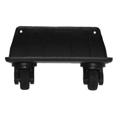 Doppel Lenkrollen 2 Rollen Ersatzräder 360° Kunststoff - Tasche Koffer Trolley - Bild 1 von 4