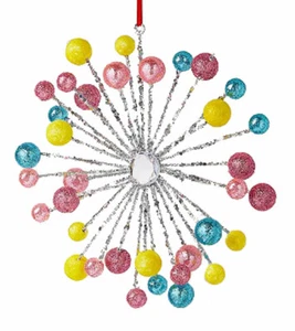 Easter Colors Geometric Multi-Colored Decoration - Picture 1 of 1