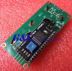 Yellow Display IIC/I2C/TWI/SPI Serial Interface 1602 16X2 LCD Module - Foto 1 di 2