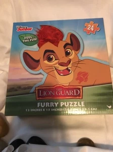 Disney The Lion Guard Jigsaw Puzzle with Fuzzy Hair, 24-piece - Picture 1 of 5