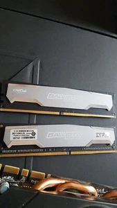 Ballistix Sport Gaming Memory 8GB Kit (2X4GB) DDR4-2400 - Picture 1 of 1