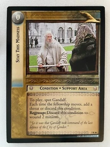 LOTR TCG - Stay this Madness 7R48 - The Return of the King - Picture 1 of 1