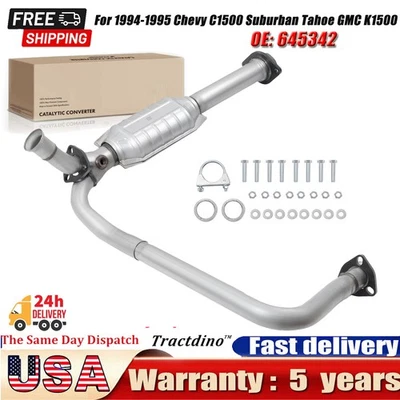 Catalytic Converter for Chevy GMC C1500 Suburban Tahoe K1500 Yukon 1994-1995 EPA Foto 1 de 4