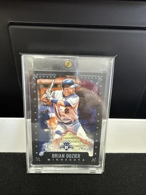 2017 Panini Donruss Diamond Kings BLACK Brian Dozier - 1/1 - Image 1 of 2