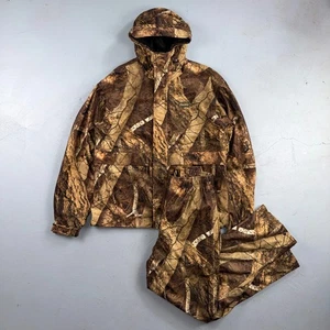 Gamehide Naked Camo Duck Bird Hunting Mesh Lined Hooded Jacket & Pants Medium L - Picture 1 of 16