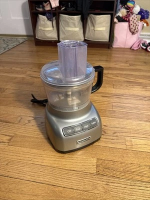 KitchenAid KFP0711CU 7Cup Food Processor Exact Slice System Silver - Tested! - Image 1 of 4