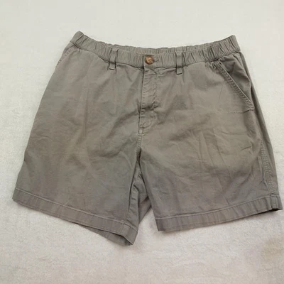 Chubbies Shorts Mens Extra Large Gray Chino Originals Elastic Waist Casual - Изображение 1 из 4