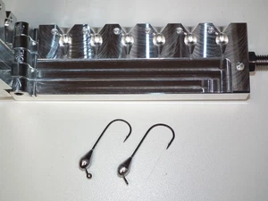 Freshwater Tube -3 jig Production mold 3/16 oz No Rattle CNC Aluminum USA 3RD - Picture 1 of 4
