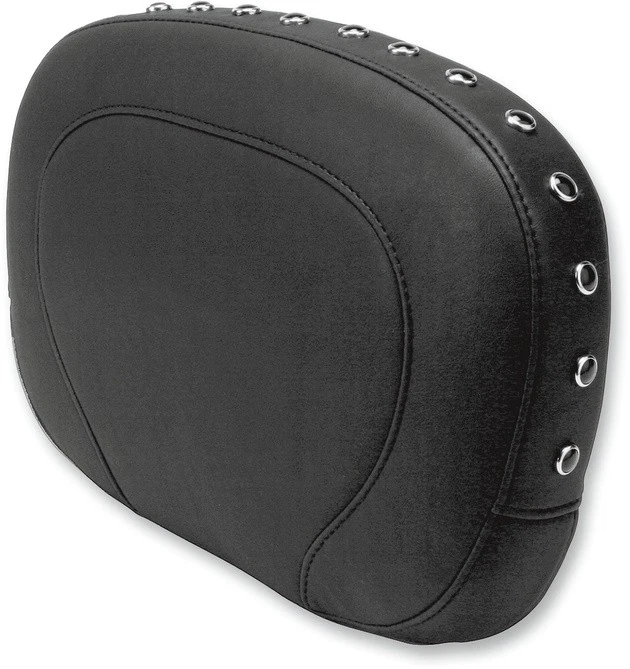 Mustang Passenger Backrest Pad w/Black Studs 14" W x 9" H #76571 Harley Davidson — 第 1/1 张图片