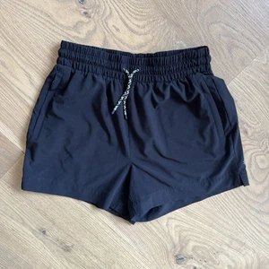 Athleta Shorts Girls XL 14 Black ALL PLAY SPORTS Drawstring 3.5” Inseam - Picture 1 of 6