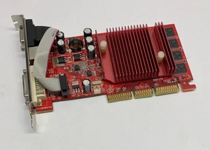 128MB Gainward nVidia GeForce FX5200 DVI / VGA / TV-OUT AGP Graphics Videos Card - Picture 1 of 5