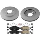 Front Coated Disc Brake Rotors Pads For F150 Ford F150 2009 6 Stud