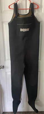 Hodgman Waders Size Large Green Neoprene Nylon Fishing Fisherman Vintage - Image 1 of 4