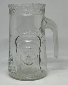 ANCHOR HOCKING GLASS STATUE OF LIBERTY CENTENIAL STEIN KEEP THE TORCH LIT 20 Oz - Picture 1 of 7