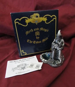 Myth & Magic - 3859 The Resting Place - Tudor Mint Wizard Dragon Pool BOX - Picture 1 of 7