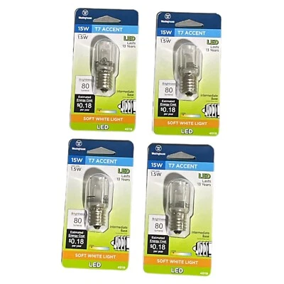 Westinghouse 15W Warm White T7 LED Light Bulb (4 Pack)(J) - Image 1 of 4