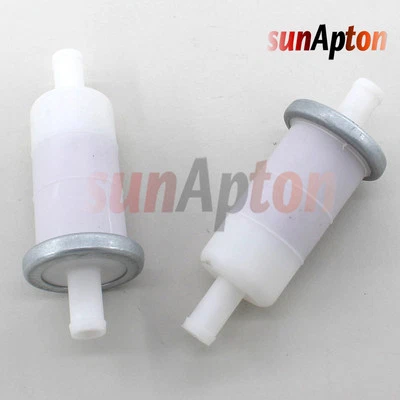 2x Filtro de combustible en línea 1/4" para Honda GL1000 1975-1979 GL1100 1980-1983 Goldwing Foto 1 de 4