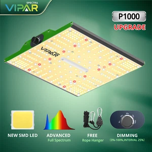 VIPARSPECTRA P1000 LED Grow Light Vollspektrum Zimmerpflanzen pflanzenlampe Veg - Bild 1 von 8