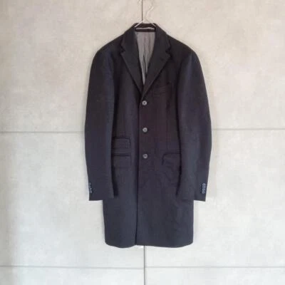 Cantarelli Men's wool Chester Coat cashmere Maid in Italy Jacket outer authentic - Image 1 of 4