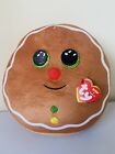 Ty Cookie the Gingerbread Squishaboo | 10 cali | Kawaii Boże Narodzenie Plusz | Fabrycznie nowy z metką