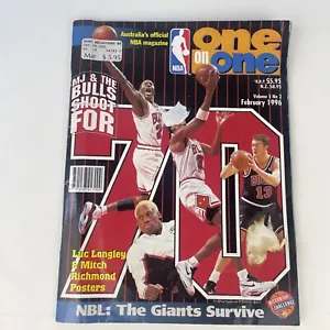 One On One Australia's Official NBA Magazine Vol 5 No.2 Oct 1996 Basketball NBL - Picture 1 of 4