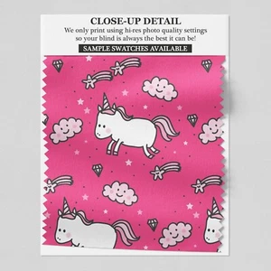 38 Unicorns in Pink Roller Blind - various sizes, blackout FREE UK delivery - Picture 1 of 4
