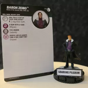 BARON ZEMO - 016 - COMMON Marvel Studios Disney + Plus Heroclix #16 - Picture 1 of 1