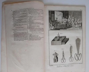 1751 Diderot D'Alembert Tailleur d'Habits et Tailleur de Corps Sastre 24 Láminas - Picture 1 of 3