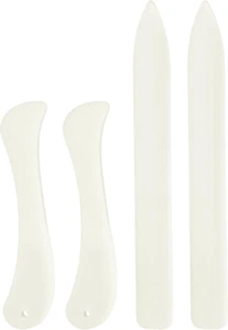 4 Pcs Bone Folders, Crease Makers, Scoring Tool, Plastic Bone Folder Paper Creas - Picture 1 of 7