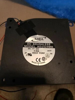 (MB11) 1pc - ADDA DC BRUSHLESS Model AD2524MB Fan - Image 1 of 3