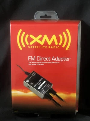Audiovox XMFM1 XM rádio via satélite adaptador direto FM novo lacrado - Imagem 1 de 4