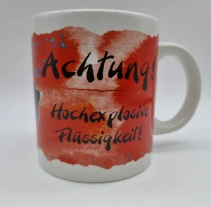 Diddl Maus achtung hochexplosive flüssigkeit springmaus Depesche Tasse mug - Bild 1 von 6
