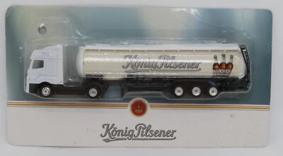 GRELL HO 1/87 CAMION CITERNE TRUCK TANKER MB MERCEDES AXOR BIERE KÖNIG PILSENER - Photo 1/4