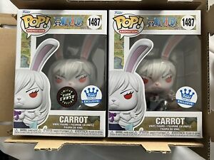 Funko Pop Carrot CHASE & Normal  #1487 FunkoShop Exclusive 🥕 (in Hand)