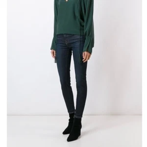 Celebrity FRAME Denim Le High Skinny dark wash in STRAND 28 - Picture 1 of 5
