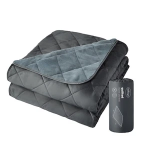 Silentnight Camping Quilted Outdoor Travel Blanket XL Lightweight Compact Cosy - Picture 1 of 10