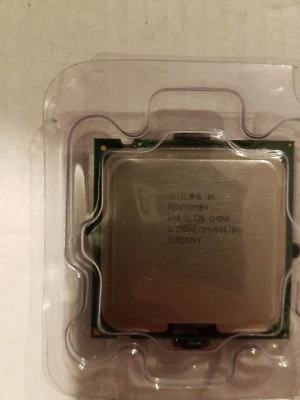 Intel Pentium 4 640 2 MB L2 Cache 3.2 GHz 800 MHz FSB LGA 775 CPU SL7Z8 - Image 1 of 4